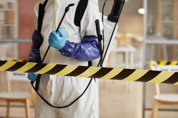 Professional Blood Cleanup technician working in Plainfield, NH